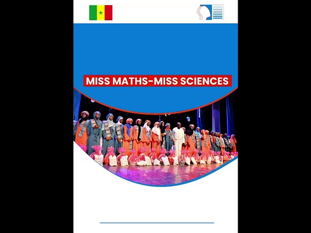 Cérémonie Miss Maths-Miss Sciences 2024 #africa #afrique #motivation