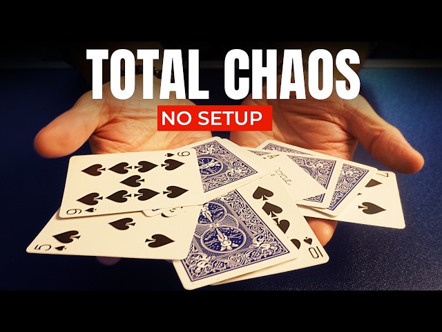 No Setup. Total Chaos. There's No Way This Trick Should Work