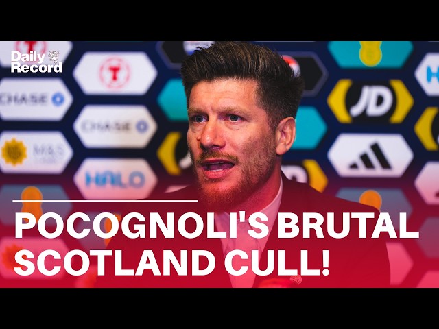 Sebastien Pocognoli reveals the TRUTH about sweeping Scotland squad changes