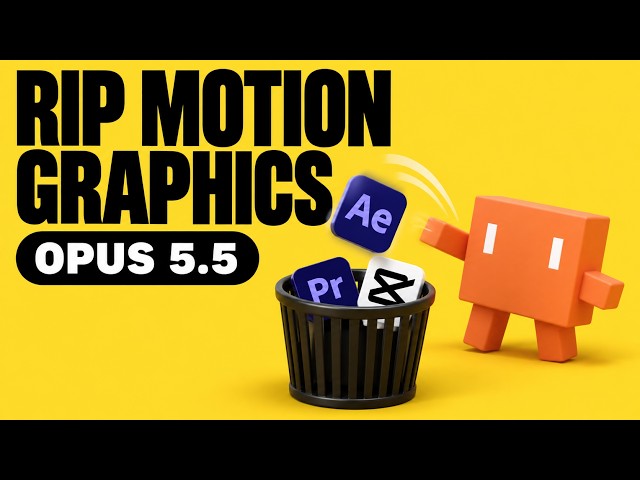 I Asked Claude OPUS 5.5 to Make a Cartoon From Scratch… and It Did!