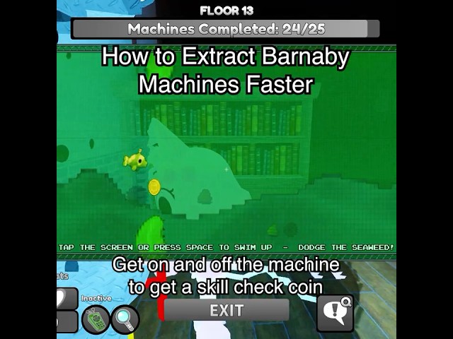 How to Extract Barnaby Machines Faster #dandysworld #tutorial #roblox