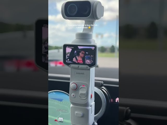 POV: You were about to buy the DJI Pocket 4 Pro… 👀 After spending time with the insta360 official