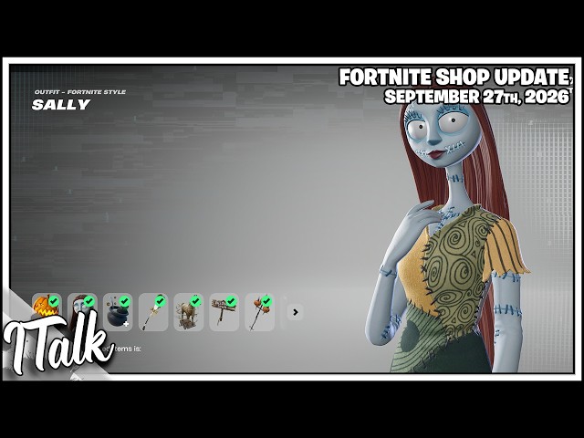 Fortnite Shop FNAF COMING THIS THURSDAY! [September 27th, 2026] (Fortnite Chapter 7)