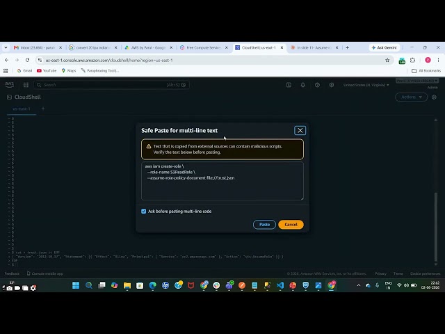 23 Assume IAM Role_CLI_step-by-step_flow | AWS for Beginners