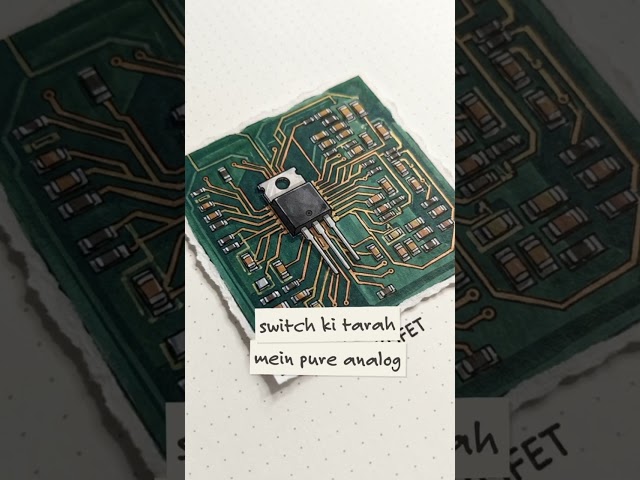MOSFET vs BJT  कौन बेहतर है? | Quick Comparison #Shorts #electronics #circuitmaker #electronicsmaker