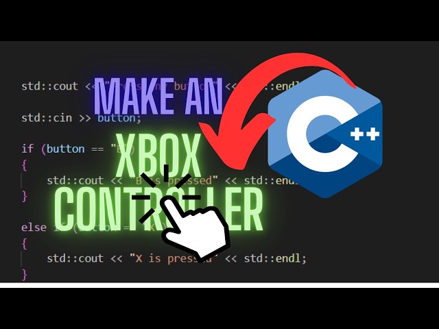 I’m Making an Xbox Controller Work in C++ 🎮 | C++ Beginner Project