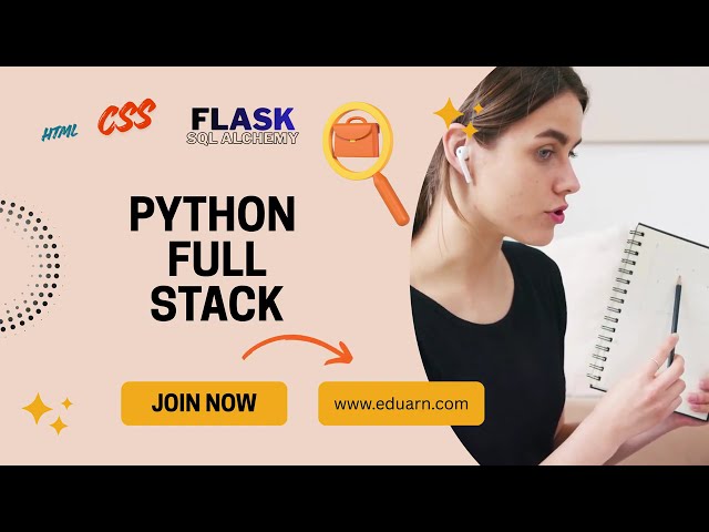 Python Full Stack Developer Course | HTML, CSS, JS, Python, Flask | EduArn LMS