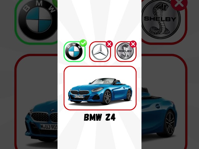 Car Quiz Game - GUESS THE LOGO