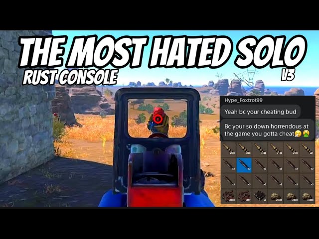 The Most Hated Solo v3 - Rust Console