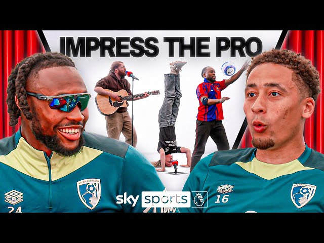 Doctor Who superfan SHOCKS Premier League players in talent show! 😲 | Impress The Pro