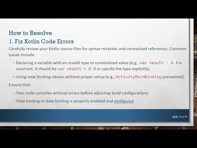 Fixing Could not connect to Kotlin compile daemon in Android Studio