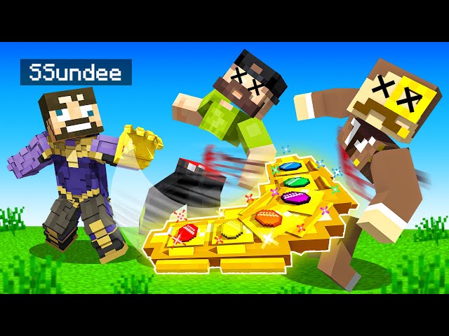Thanos Auto Clicker in Minecraft (Insane Craft)