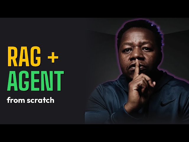 Build a RAG Agent from Scratch (No LangChain, No Framework)