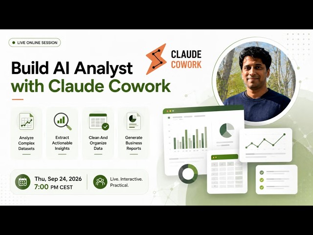 Build an AI Analyst with Claude Cowork - No code