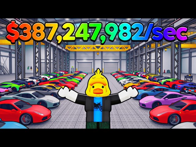 I Spent $985,184 for FASTEST Super Car in Roblox!