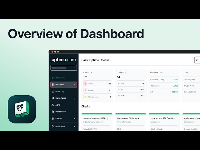 Overview Of Dashboard