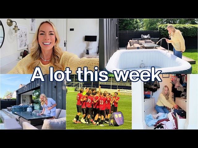 A Real Day in the Life | Summer Prep, Therapy, Catch up + a Football Cup! Emily Norris