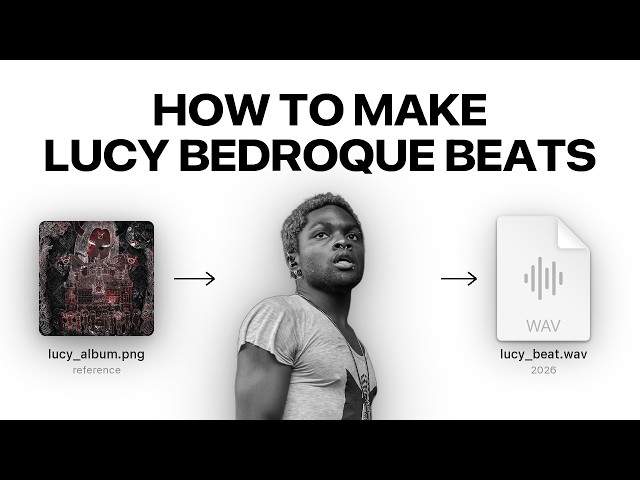 HOW TO MAKE LUCY BEDROQUE BEATS FROM SCRATCH