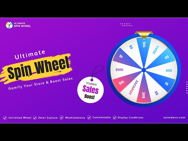 [Old Video] Spin Wheel Plugin for WordPress – Reward Visitors & Boost Your Sales!
