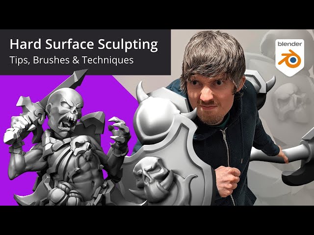 Hard Surface Sculpting Tips, Brushes & Techniques