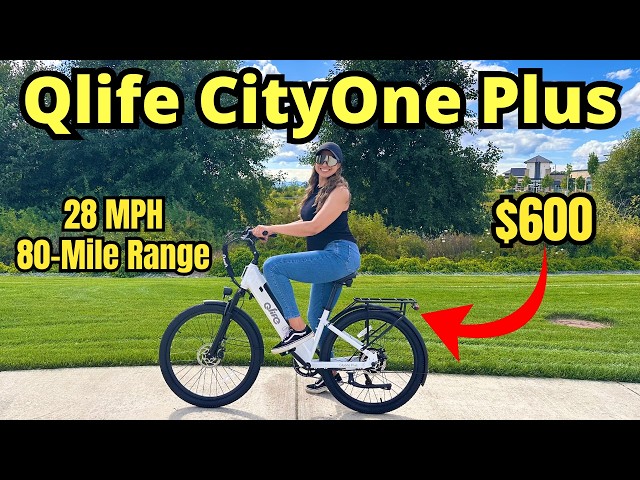 FAST Step-Through E-Bike You Can Actually Afford | Qlife Cityone Plus Review