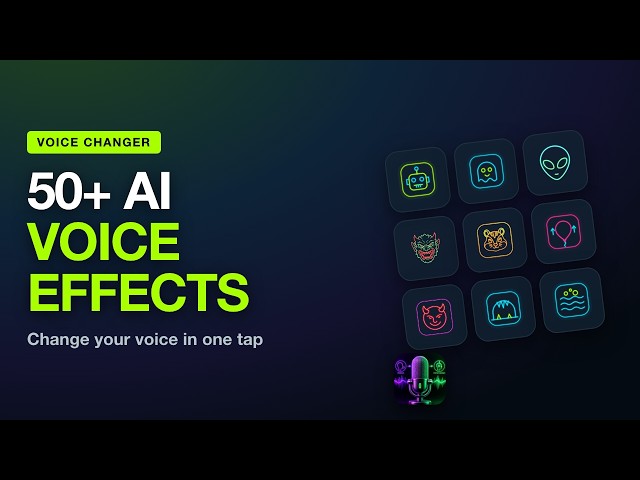AI Voice Changer & Recorder — 50+ Voice Effects for Android