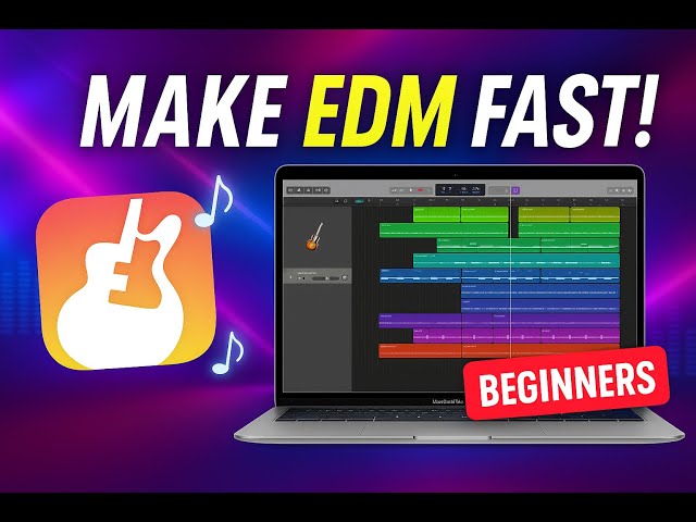 ✅ How To Quickly Make An EDM Song In GarageBand (BEGINNERS Tutorial)
