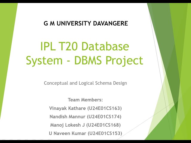 IPL T20 database
