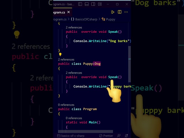 sealed methods in c#