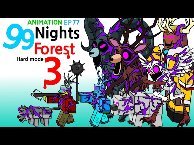 어몽어스 VS 99 Nights in the Forest3 ANIMATION 77