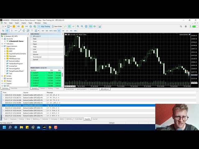 MQL5 Programming Tutorial - Place Pending Orders On Key Down Event in MT5