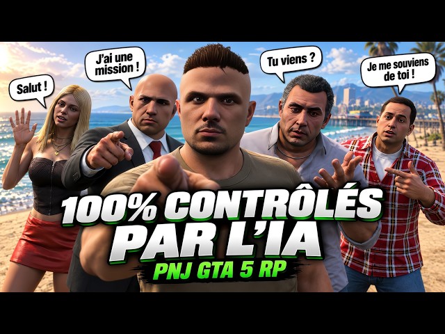 I created a GTA 5 RP where the NPCs are actually ALIVE! #1