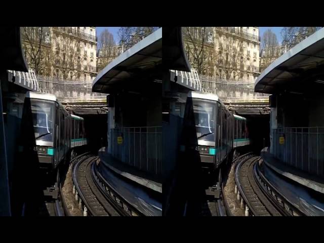 Paris Metro in 3D