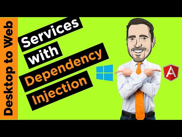 Learn Angular: Using Services with Angular Dependency Injection