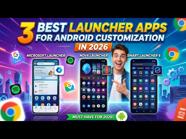 3 Best Launcher Apps for Android Customization in 2026?