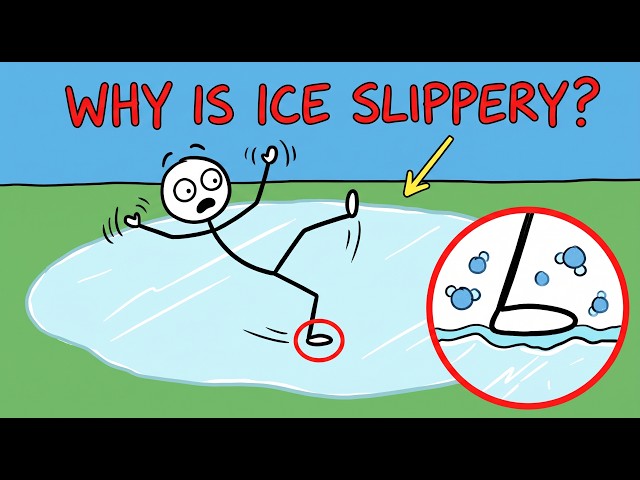 The Real Reason Ice Is Slippery (It’s Not What You Think)