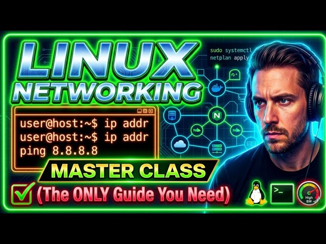 Linux Networking Masterclass - The ONLY Guide You Need