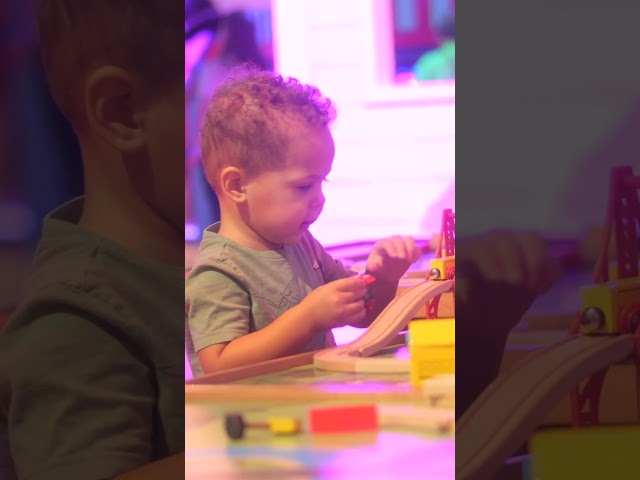 GIANT toy exhibit in Wichita #stem #science #museum