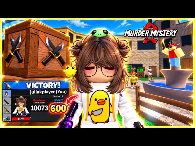 FINALLY 600 Sheriff WINS in MM2