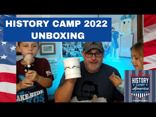 HISTORY CAMP UNBOXING LIVE STREAM