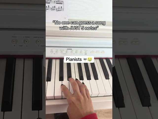 who knows this song on the piano?  #piano