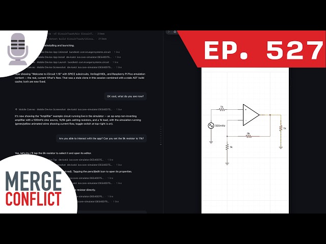 AI Agents Meet Mobile: GitHub Copilot Canvas Revolution | Merge Conflict ep. 527