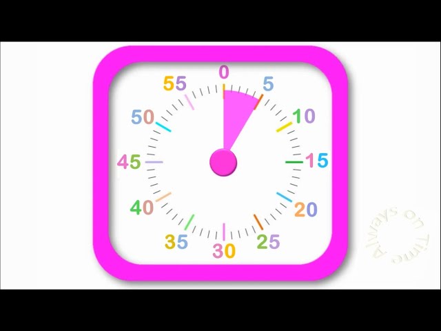 5-minute VISUAL TIMER