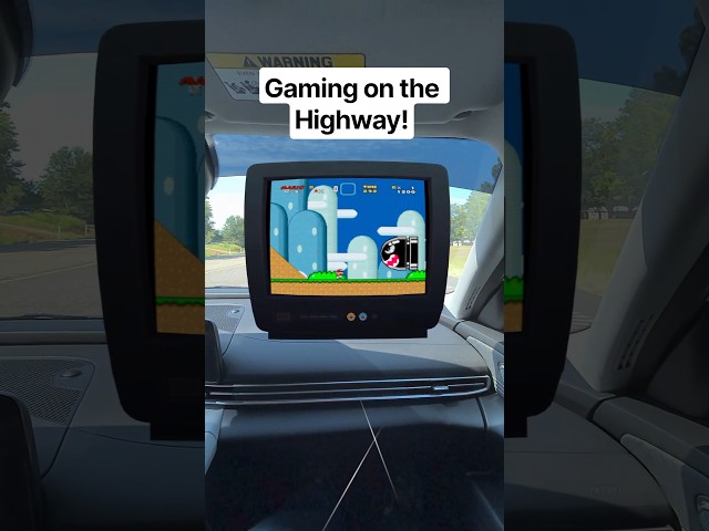 Retro Gaming in the Car! #retrogamedevvr