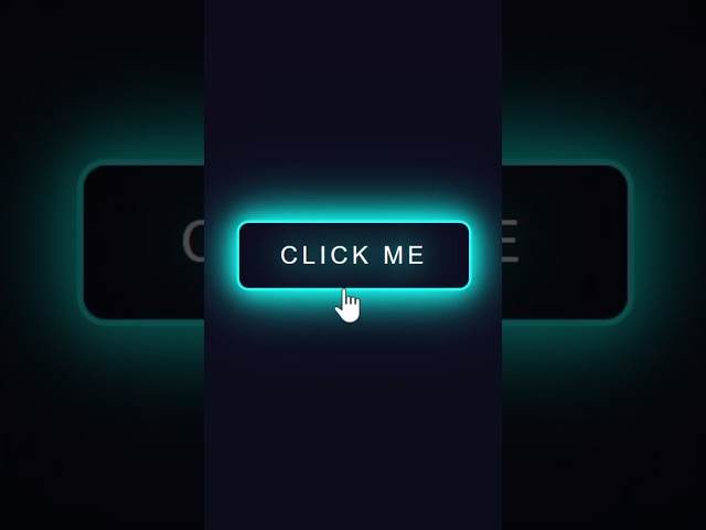 Neon Button with Hover Animation