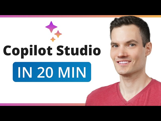 How to Use Microsoft Copilot Studio (Step-by-Step Tutorial)