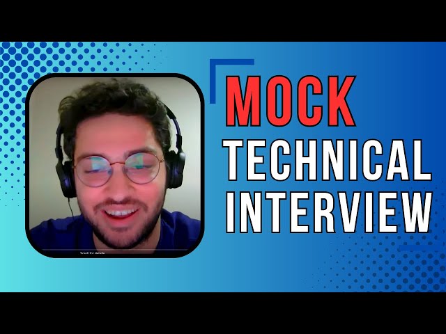 Live Mock Technical Interview | University Student