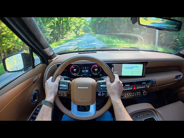 2026 Hyundai Palisade Hybrid Calligraphy - POV Test Drive (Binaural Audio)