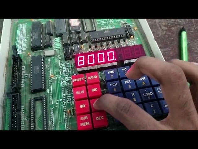 Arithmetic program 8085