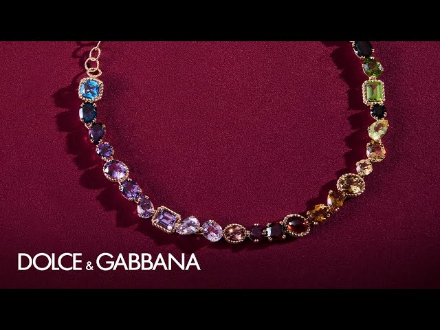 #DGFattoAMano Fine Jewelry Collection: Rainbow Necklace